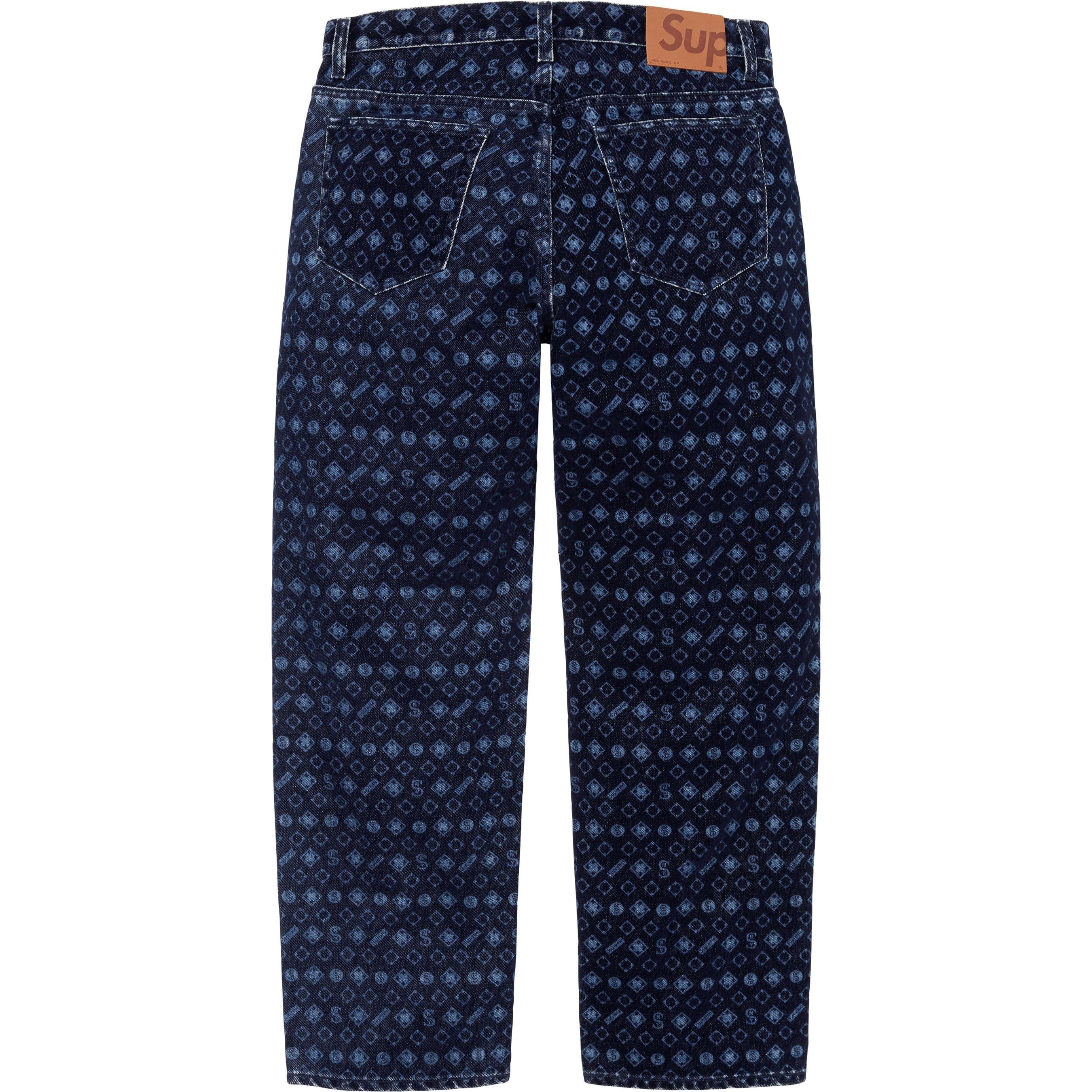 Flocked Loose Fit Jean view 9
